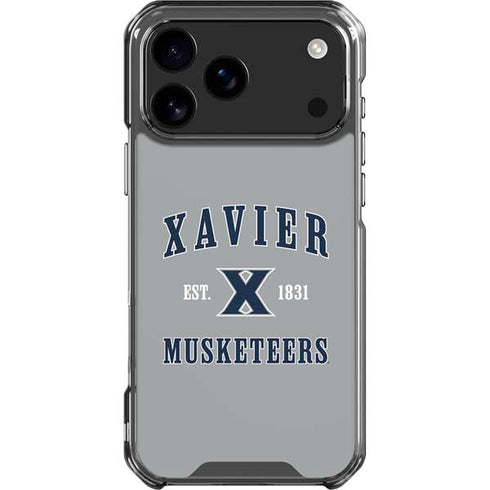 Xavier University Musketeers Est 1831 iPhone 17 Pro Max Clear Case