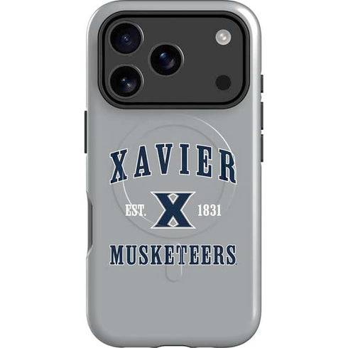 Xavier University Musketeers Est 1831 iPhone 17 Pro Max Magsafe Impact Case