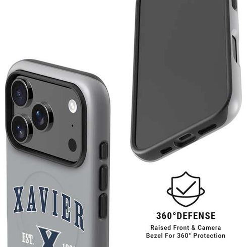 Xavier University Musketeers Est 1831 iPhone 17 Pro Max Magsafe Impact Case
