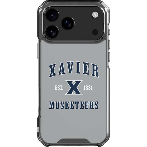Xavier University Musketeers Est 1831 iPhone 18 Pro Max Clear Case