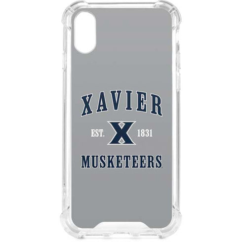 Xavier University Musketeers Est 1831 iPhone XS Clear Case