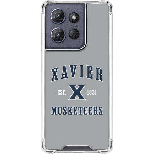 Xavier University Musketeers Est 1831 Moto G Play 5G (2025) Clear Case