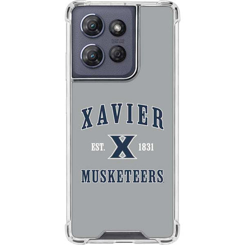 Xavier University Musketeers Est 1831 Moto G Power 5G (2025) Clear Case