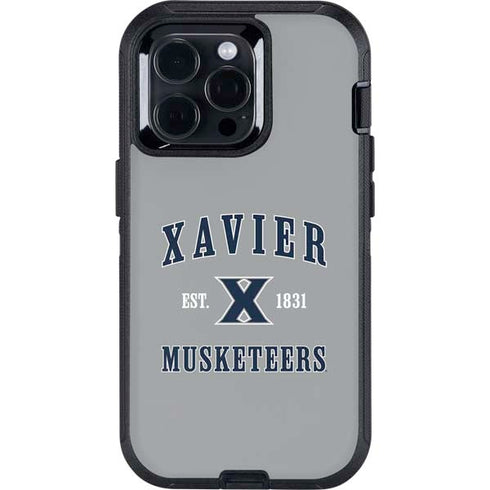 Xavier University Musketeers Est 1831 Otterbox Defender iPhone Skin