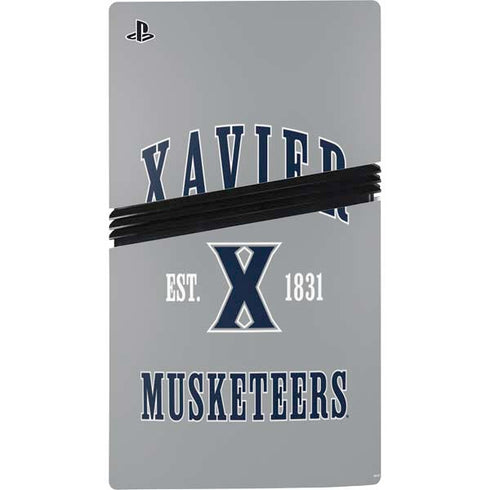 Xavier University Musketeers Est 1831 PS5 Pro Bundle Skin
