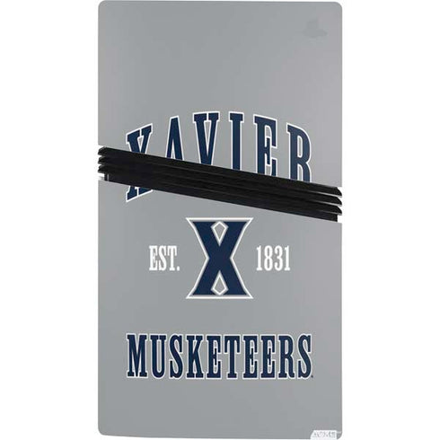 Xavier University Musketeers Est 1831 PS5 Pro Bundle Skin