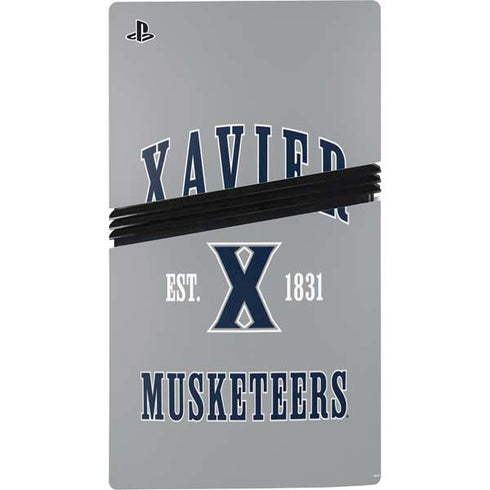 Xavier University Musketeers Est 1831 PS5 Pro Console Skin