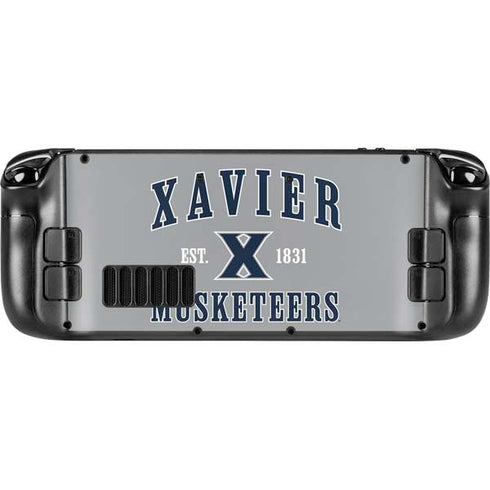 Xavier University Musketeers Est 1831 Steam Deck Handheld Gaming Computer OLED Skin
