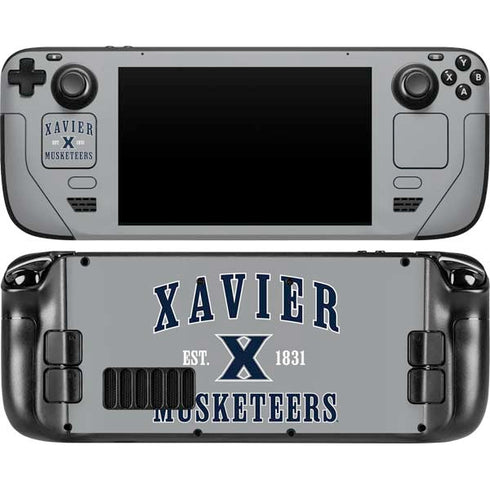 Xavier University Musketeers Est 1831 Steam Deck Handheld Gaming Computer Skin