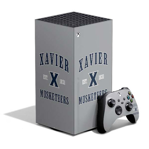 Xavier University Musketeers Est 1831 XBox Series X Digital Edition Bundle Skin