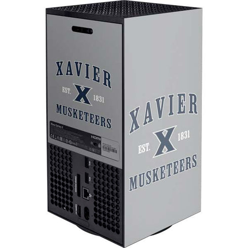 Xavier University Musketeers Est 1831 XBox Series X Digital Edition Console Skin