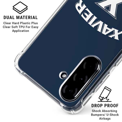 Xavier University Galaxy A36 5G Clear Case