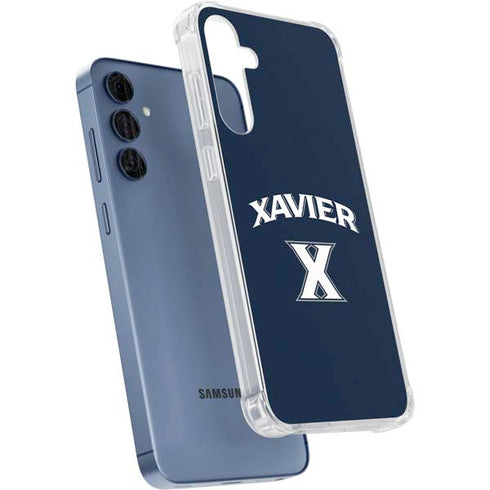 Xavier University Galaxy A55 5G Clear Case