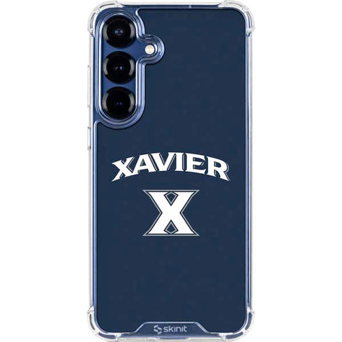 Xavier University Galaxy S25 FE Clear Case