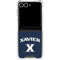 Xavier University Galaxy Z Flip7 Clear Case