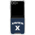 Xavier University Galaxy Z Flip7 Clear Case
