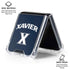 Xavier University Galaxy Z Flip7 Clear Case