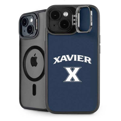 Xavier University iPhone 14 Plus Kickstand Case