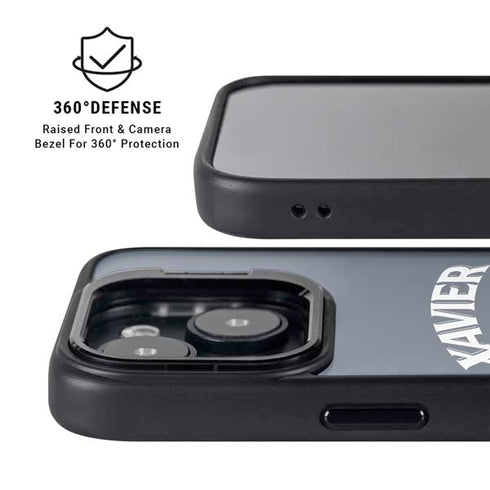 Xavier University iPhone 15 Plus Kickstand Case