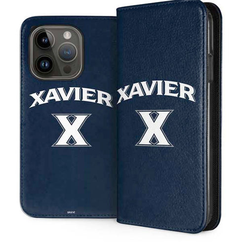 Xavier University iPhone 15 Pro Folio Case