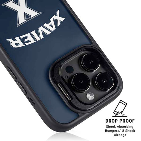 Xavier University iPhone 15 Pro Max Kickstand Case