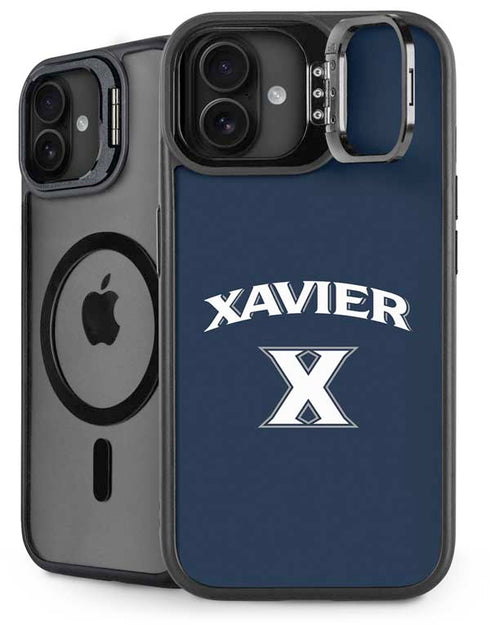 Xavier University iPhone 16 Plus Kickstand Case
