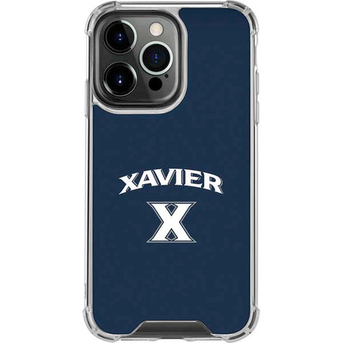 Xavier University iPhone 16 Pro Clear Case