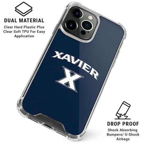 Xavier University iPhone 16 Pro Clear Case
