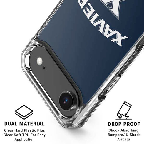 Xavier University iPhone 17 Air Clear Case