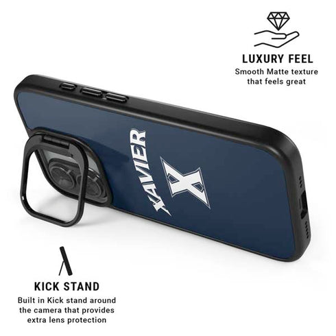 Xavier University iPhone 17 Kickstand Case
