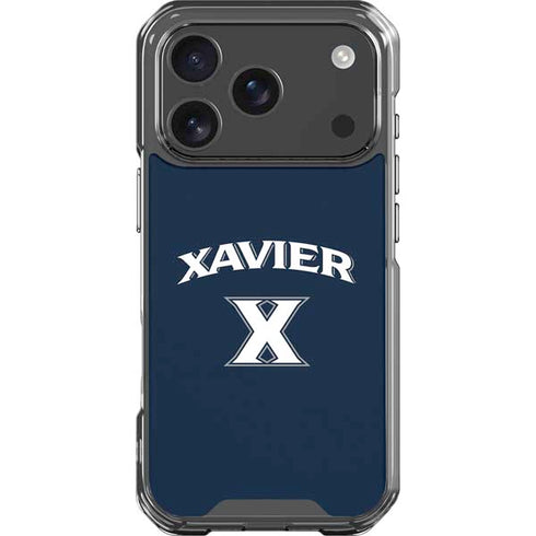 Xavier University iPhone 17 Pro Clear Case