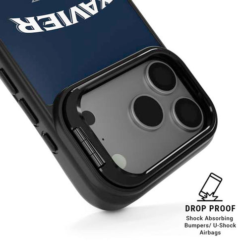 Xavier University iPhone 17 Pro Max Kickstand Case