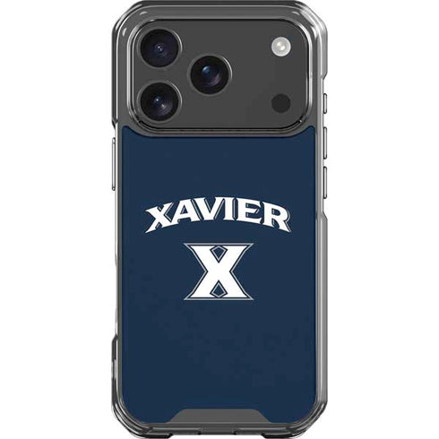 Xavier University iPhone 18 Pro Clear Case