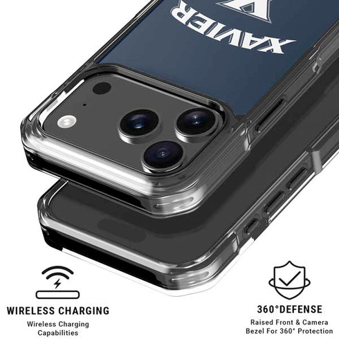 Xavier University iPhone 18 Pro Clear Case