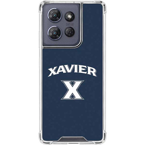 Xavier University Moto G 5G (2025) Clear Case