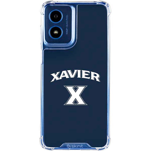 Xavier University Moto G 5G (2024) Clear Case