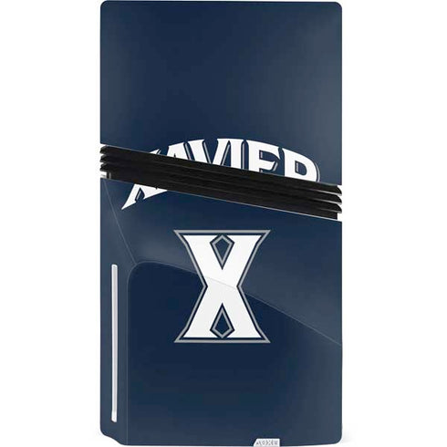 Xavier University PS5 Pro Disk Bundle Skin