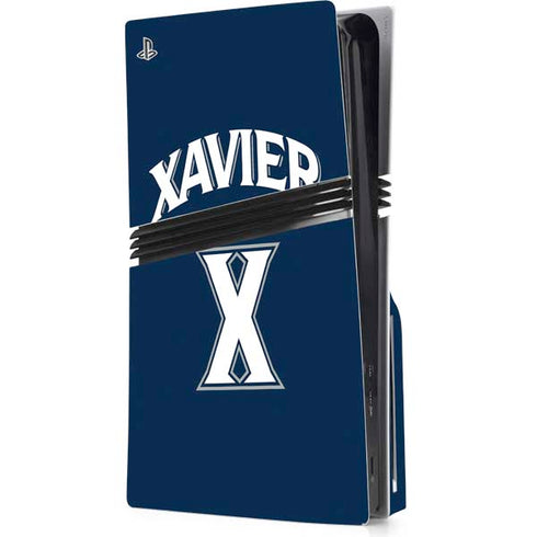 Xavier University PS5 Pro Disk Console Skin