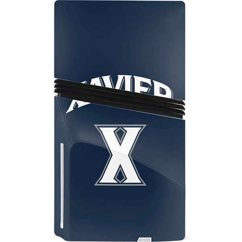 Xavier University PS5 Pro Disk Console Skin