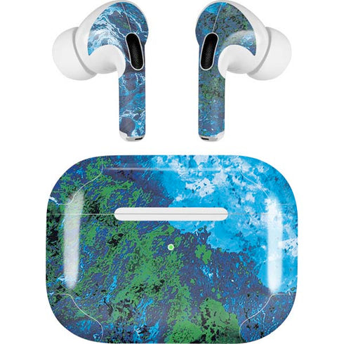 RealTree Xtreme Blue Camo AirPods Skins