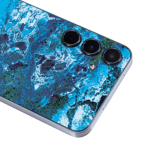 RealTree Xtreme Blue Camo Galaxy A55 5G Skin