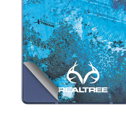 RealTree Xtreme Blue Camo Galaxy Z Fold6 Skin