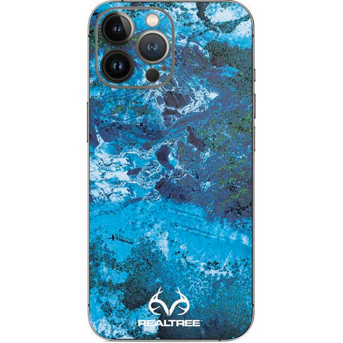 RealTree Xtreme Blue Camo iPhone 15 Pro Max Skin