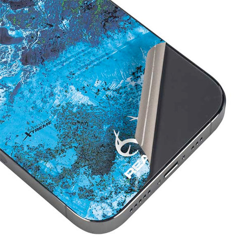 RealTree Xtreme Blue Camo iPhone 16 Pro Max Skin