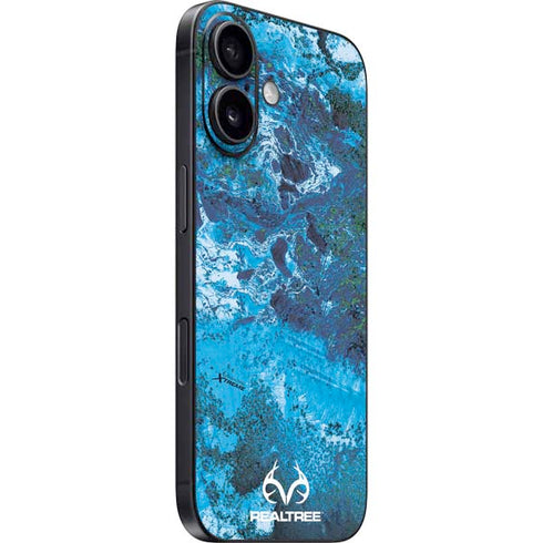 RealTree Xtreme Blue Camo iPhone 16 Skin