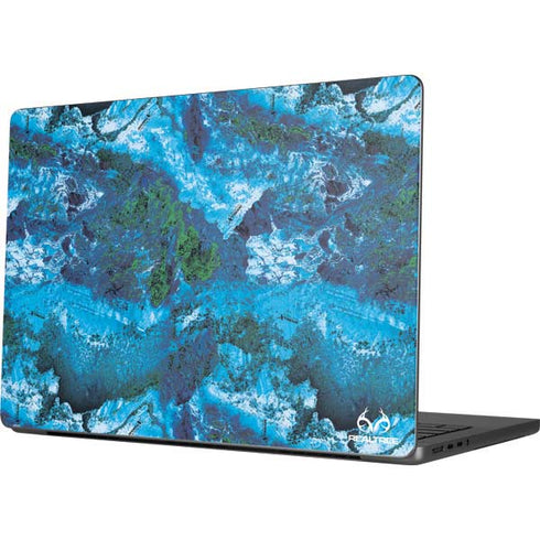 RealTree Xtreme Blue Camo Apple MacBook Pro 14-inch Skin