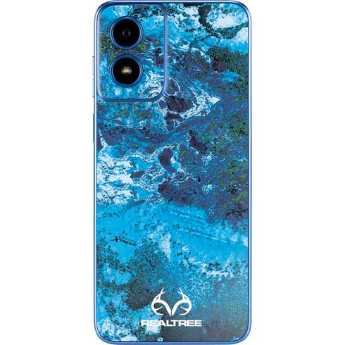 RealTree Xtreme Blue Camo Moto G Play 4G (2024) Skin