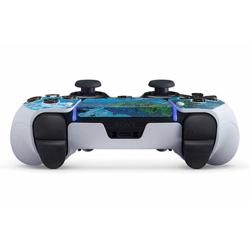 RealTree Xtreme Blue Camo PS5 DualSense Edge Pro Controller Skin