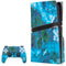 RealTree Xtreme Blue Camo PS5 Pro Disk Bundle Skin