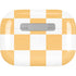 Yellow and White Checkerboard AirPods Skins